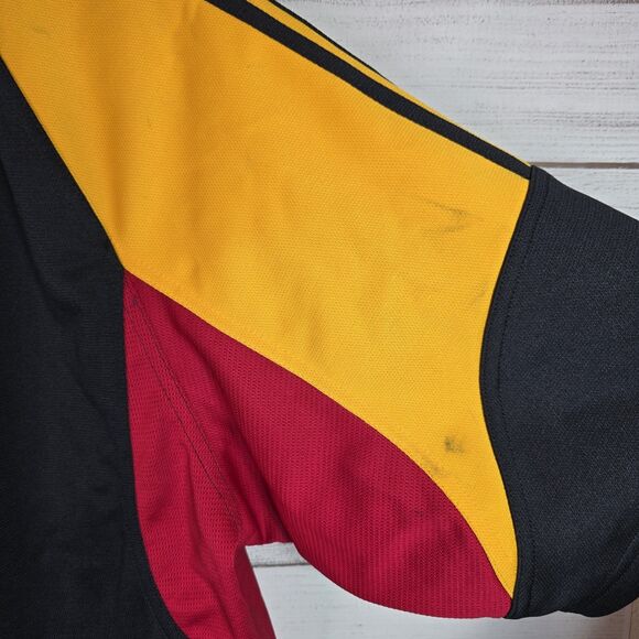 Vintage Adidas NFL Kansas City Chiefs Y2K Short Sleeve Button Top Sz M Rare 2006 - Picture 10 of 13